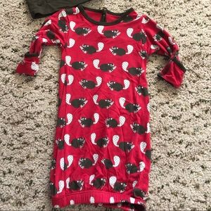 Kickee Pants gown with hat